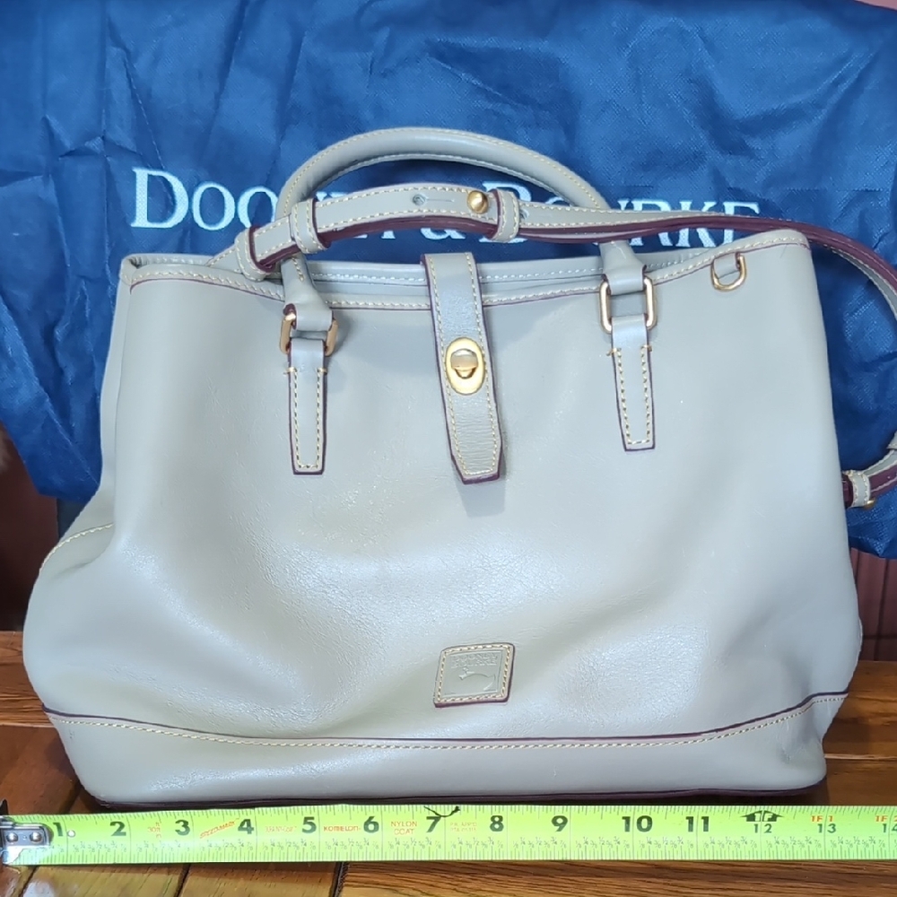 Dooney & Bourke Tan Leather Tote Bag